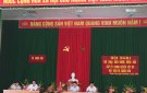 Xuân Tân Tổ chức hội nghị Đối thoại giữa người đứng đầu cấp ủy Đảng, Chính quyền với MTTQ, các tổ chức chính trị - xã hội và Nhân dân trên địa bàn xã năm 2019