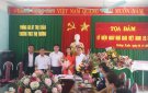 Các đồng chí lãnh đạo xã Trường Xuân; Chúc mừng cán bộ, giáo viên các trường học và Hội cựu giáo chức nhân Ngày Nhà giáo Việt Nam